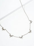 Dainty Dragonflies Station Necklace